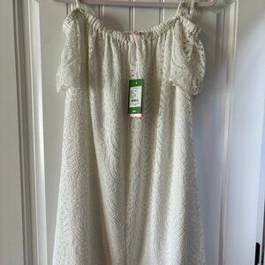 NWT Marble White Lace Lilly Pulitzer Dress